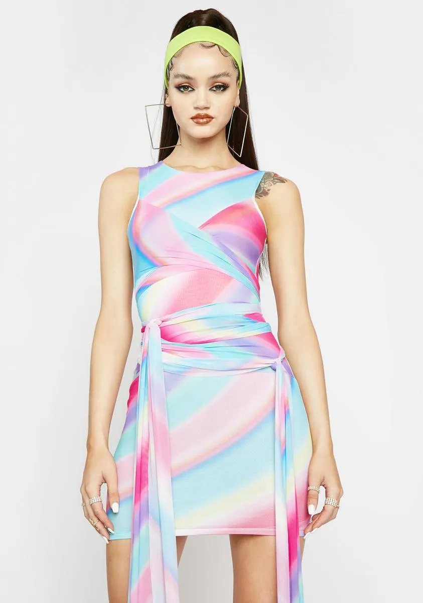 Levels Of Chic Strappy Mini Dress sold by Dolls Kill