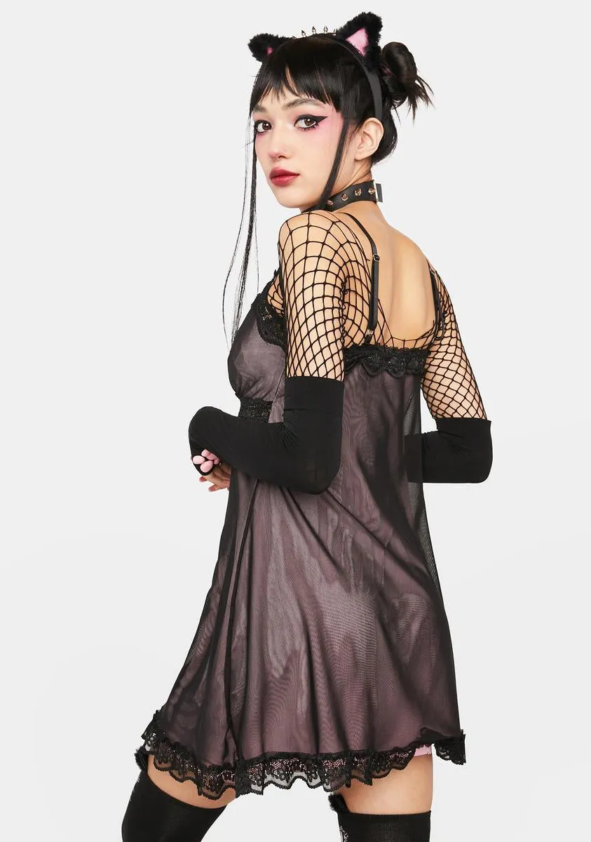 Night Energy Mini Dress sold by Dolls Kill product image thumbnail 4