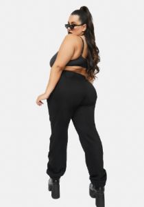 Plus Gates Of Hell Pierced Sweatpants sold by Dolls Kill