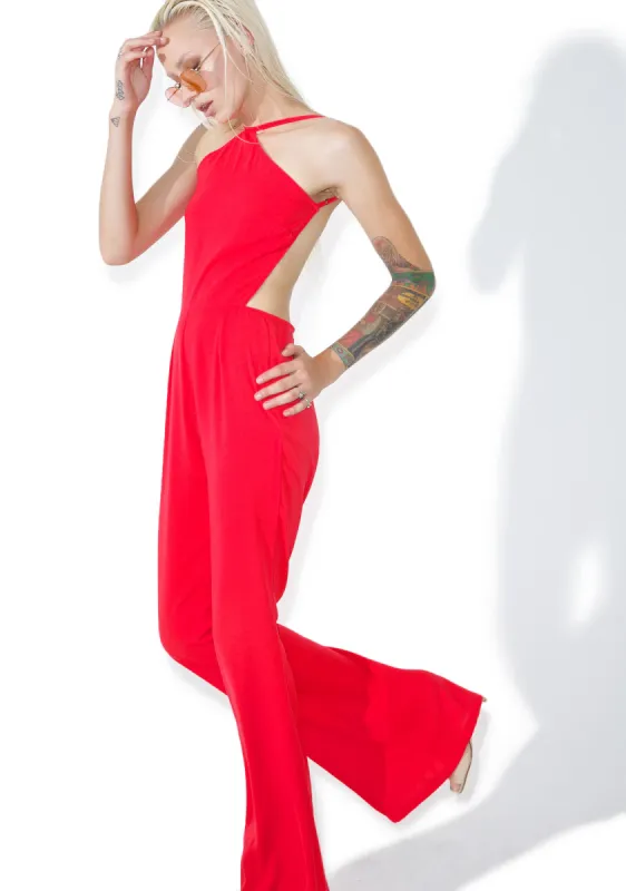 Fiery Dolge Pantsuit sold by Dolls Kill