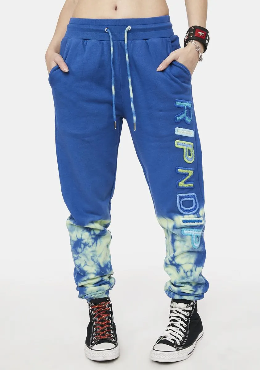 Prisma Tie Dye Sweatpants sold by Dolls Kill