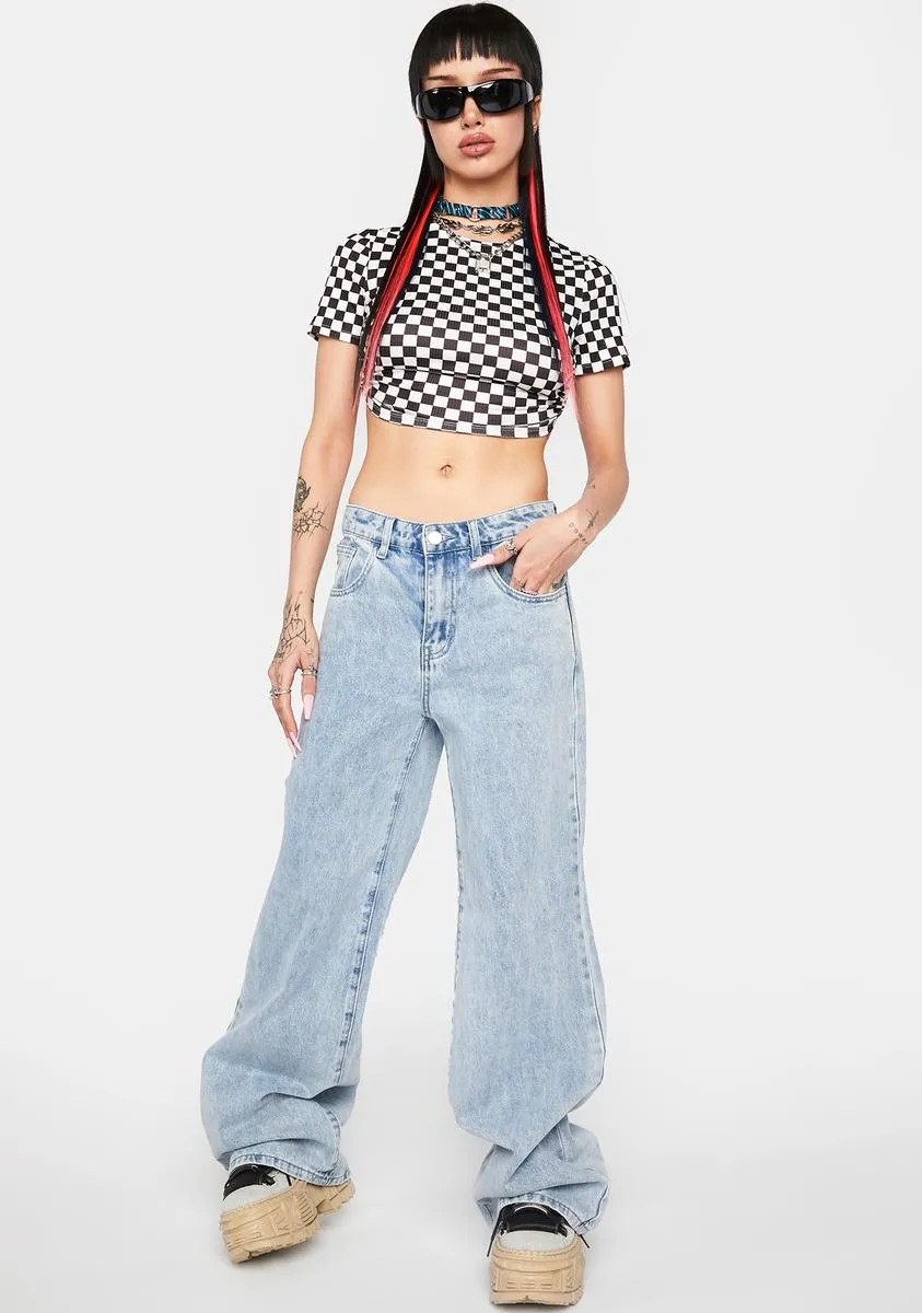 Space For You Crop Top sold by Dolls Kill product image thumbnail 3