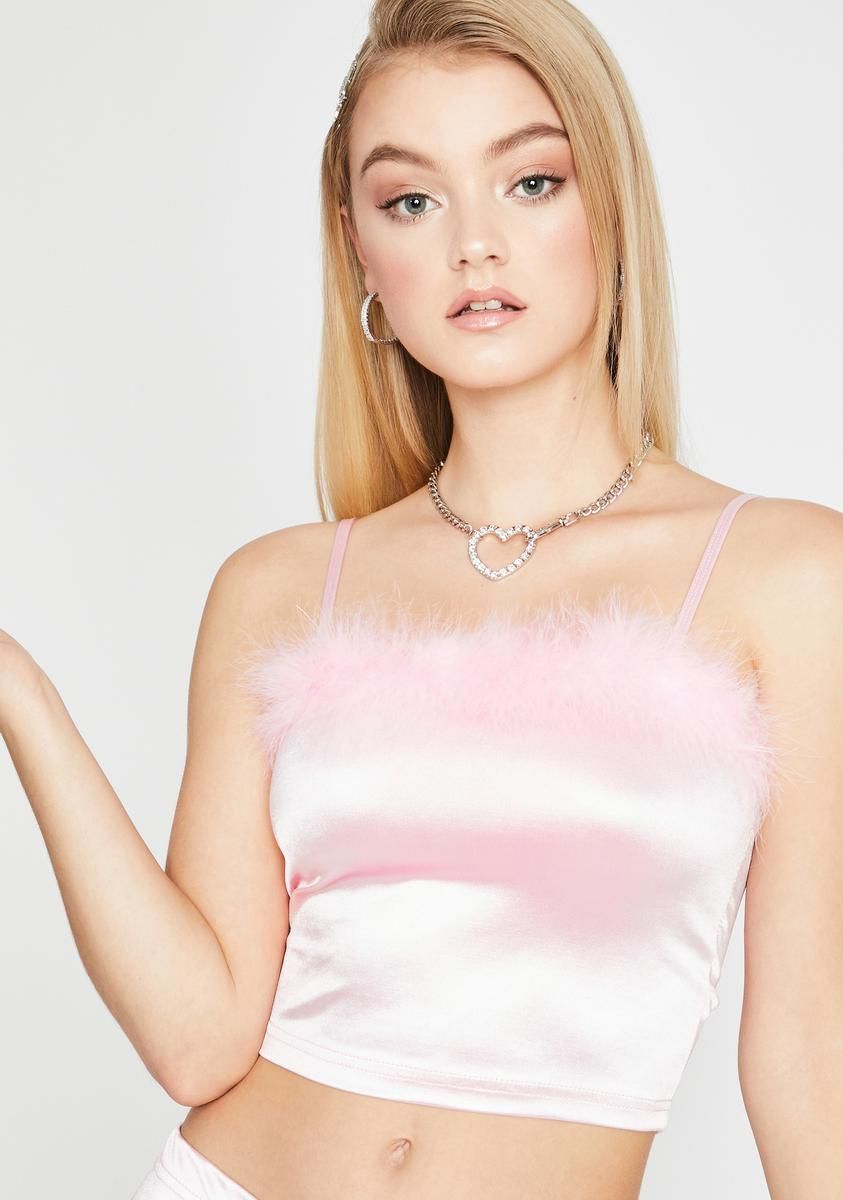 Exes and OMGs Satin Tank sold by Dolls Kill