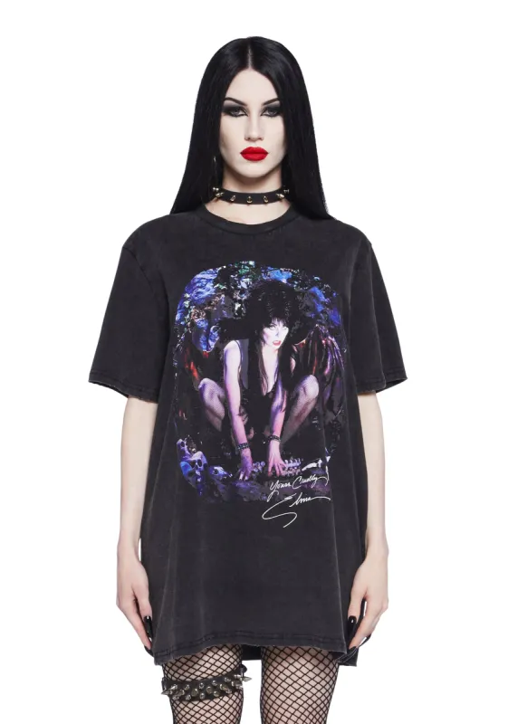 Demon Wing Graphic Tee sold by Dolls Kill