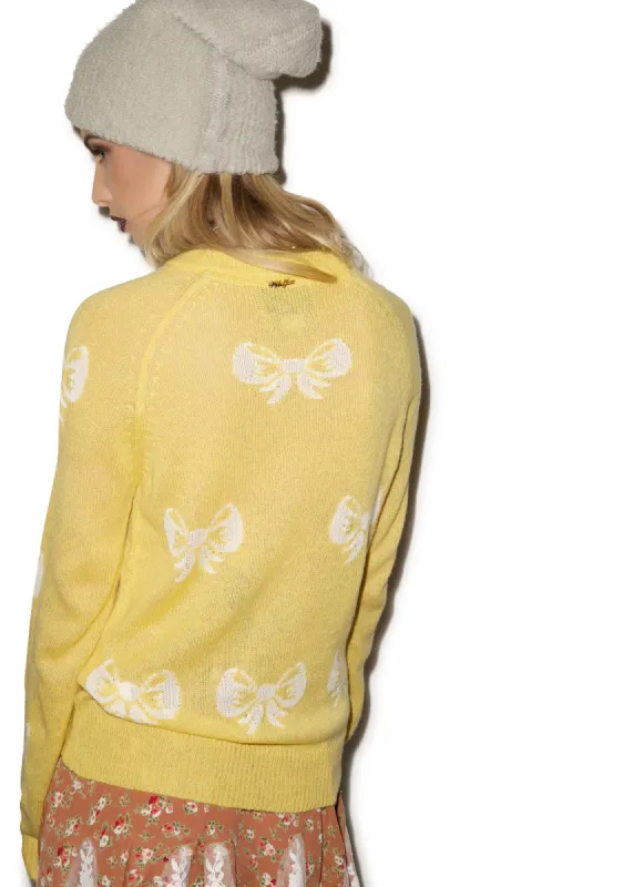 French Bows Party Sweater sold by Dolls Kill