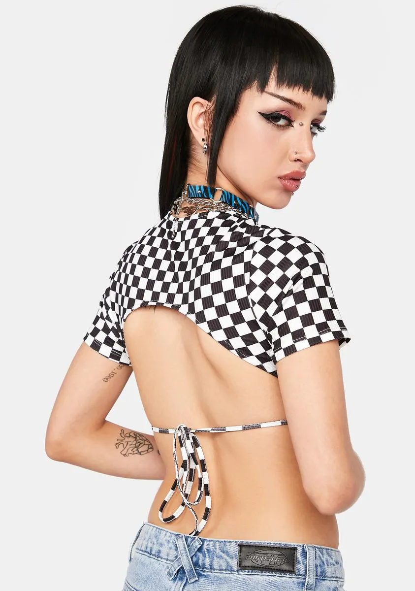 Space For You Crop Top sold by Dolls Kill product image thumbnail 2