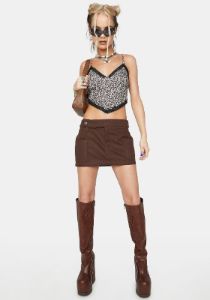 Stina Mini Skirt sold by Dolls Kill