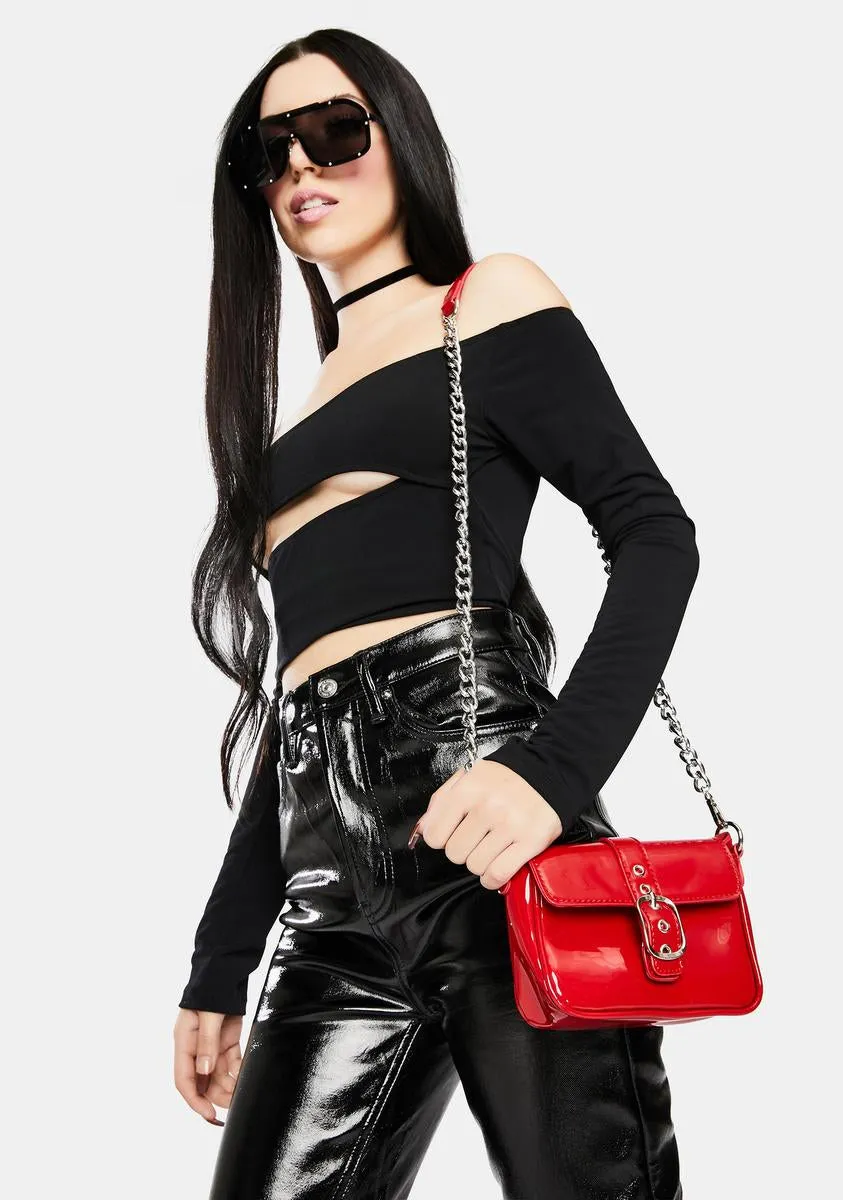 Leja Off Shoulder Cut-Out Top sold by Dolls Kill product image thumbnail 2