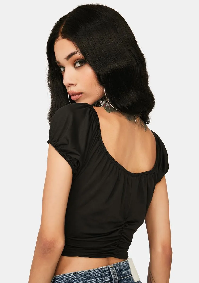 Mystic Show Me How Crop Tee sold by Dolls Kill product image thumbnail 4