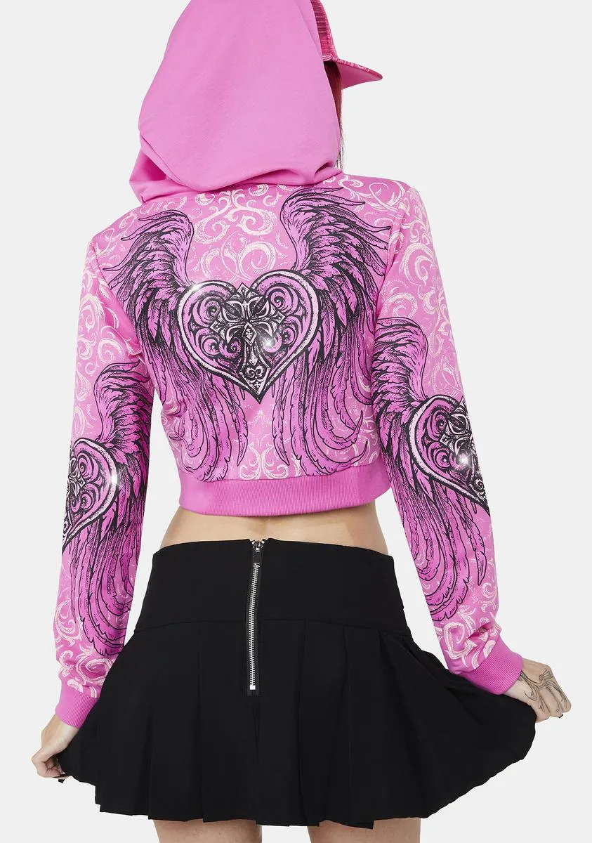 Get Off Graphic Hoodie sold by Dolls Kill product image thumbnail 4