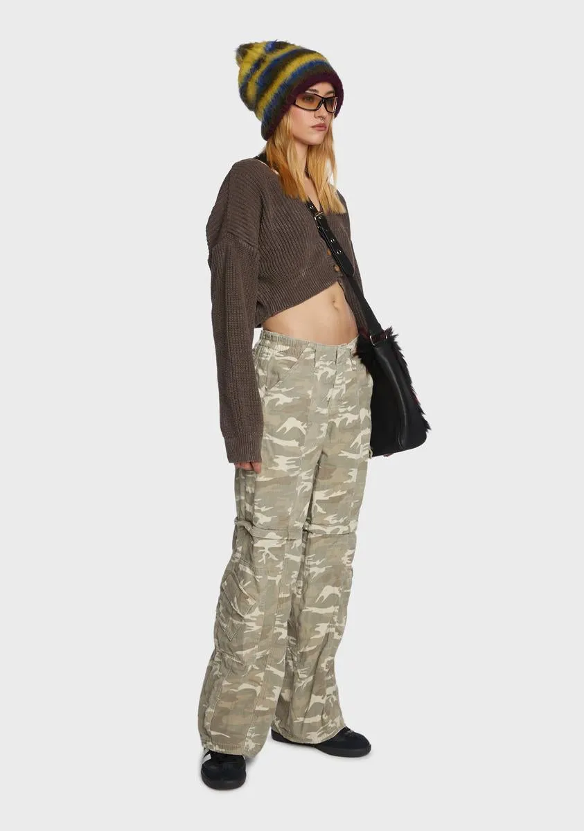 Zip Off Y2K Cargo Pants sold by Dolls Kill product image thumbnail 5