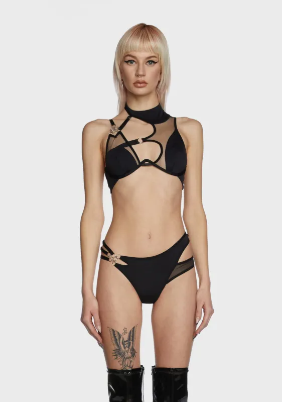 Ursa Cutout Bra sold by Dolls Kill