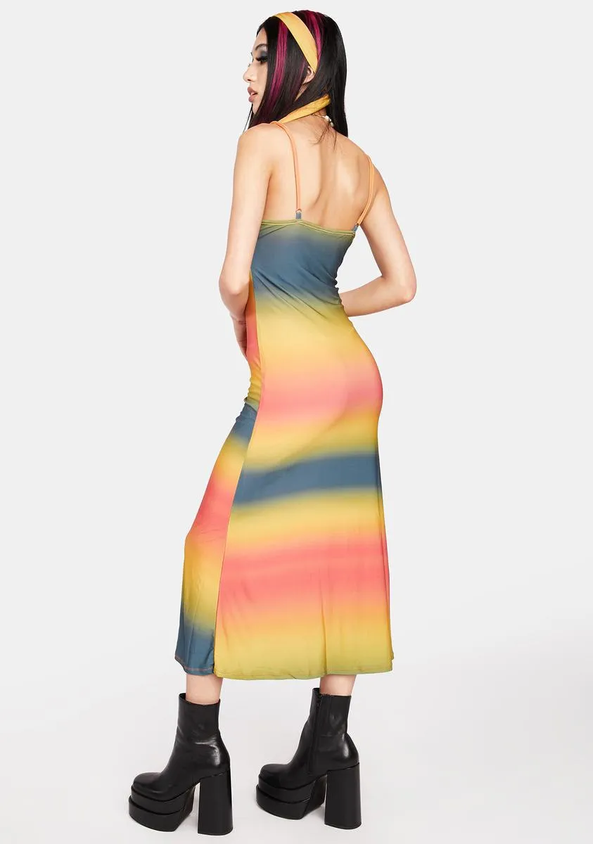 The Sunset Midi Dress sold by Dolls Kill product image thumbnail 4