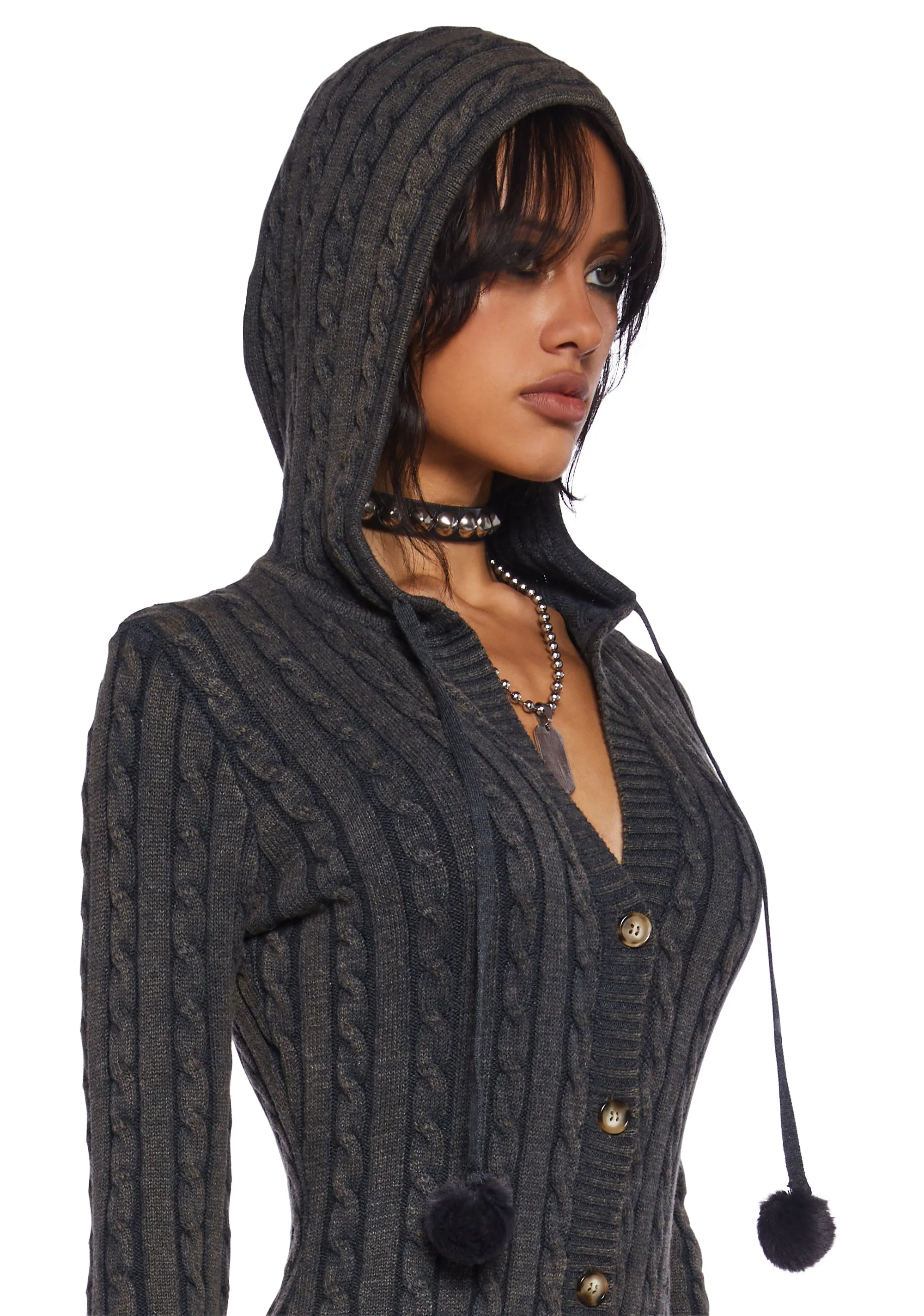 Figure Your Heart Out Knit Romper sold by Dolls Kill product image thumbnail 5