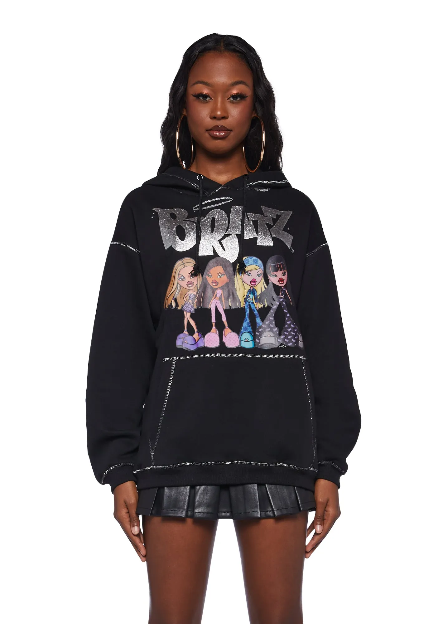 Sister Squad Graphic Hoodie sold by Dolls Kill