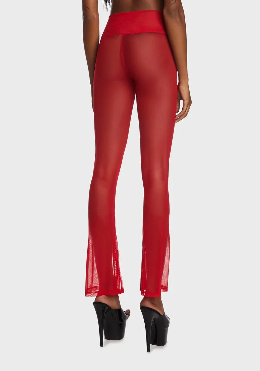 Candid Trends Mesh Flares sold by Dolls Kill product image thumbnail 4
