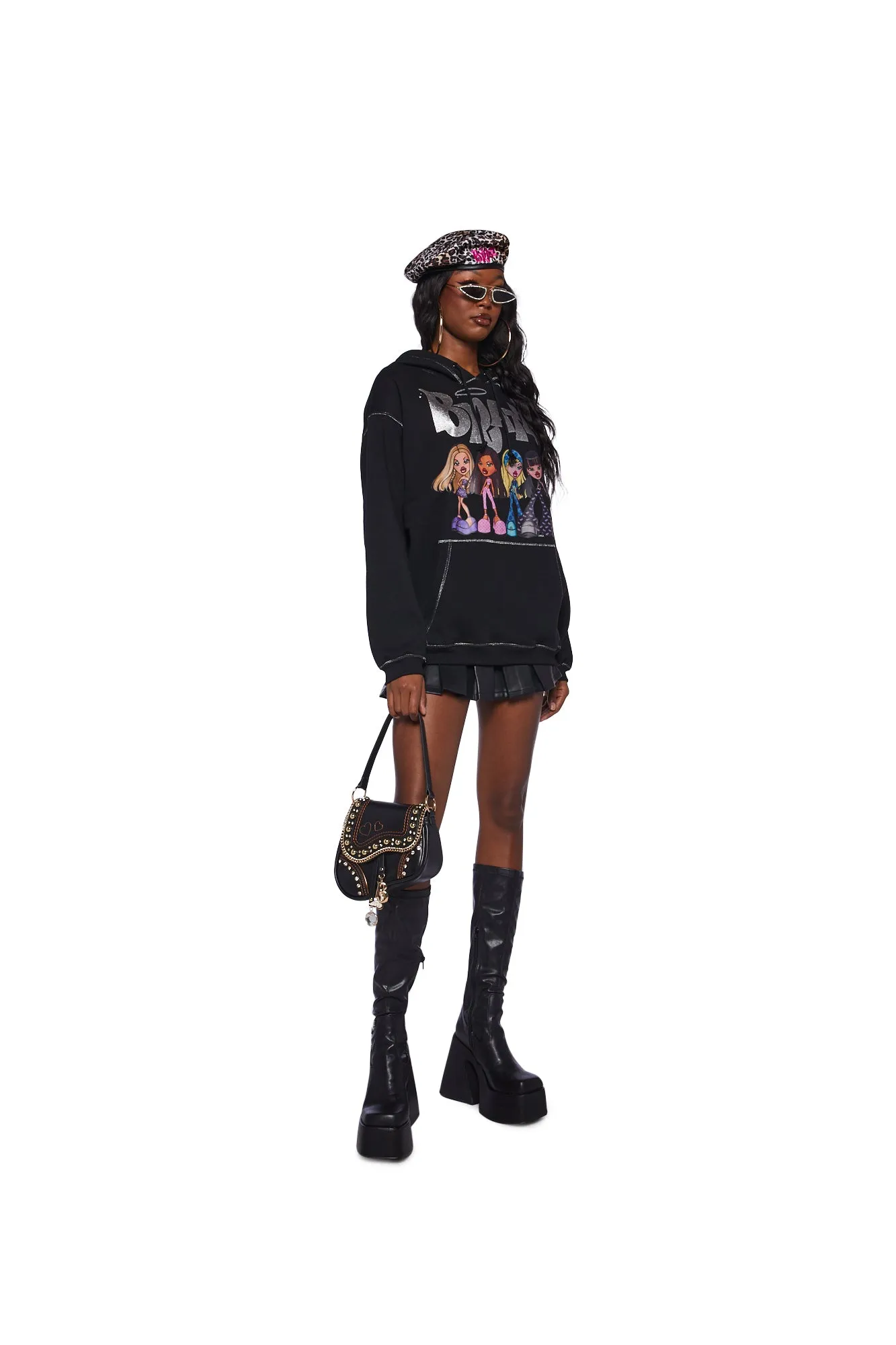Sister Squad Graphic Hoodie sold by Dolls Kill product image thumbnail 2