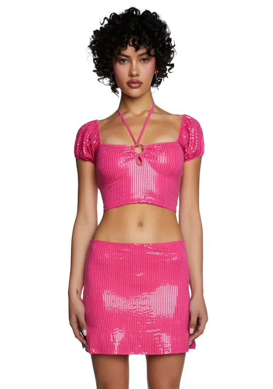 Classic Showgirl Skirt Set sold by Dolls Kill