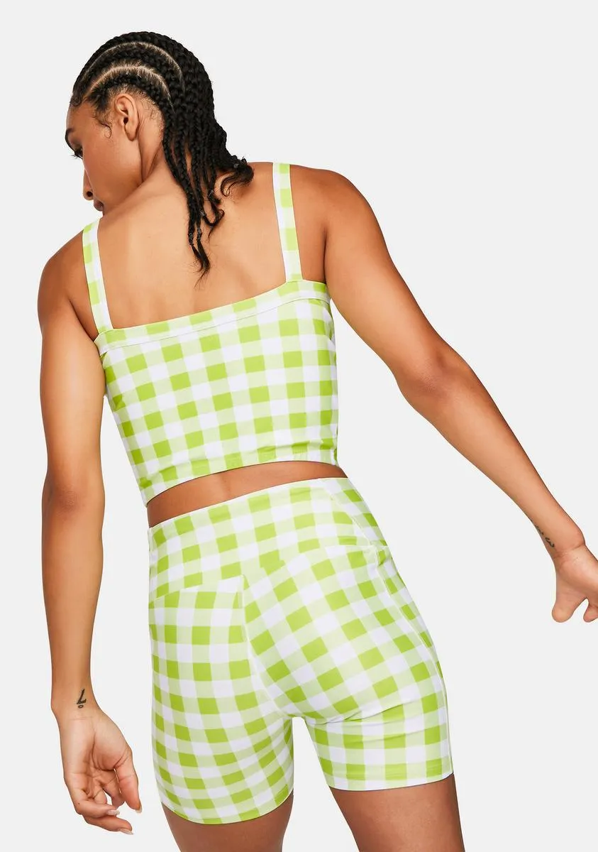 Gingham Bustier Top sold by Dolls Kill product image thumbnail 4