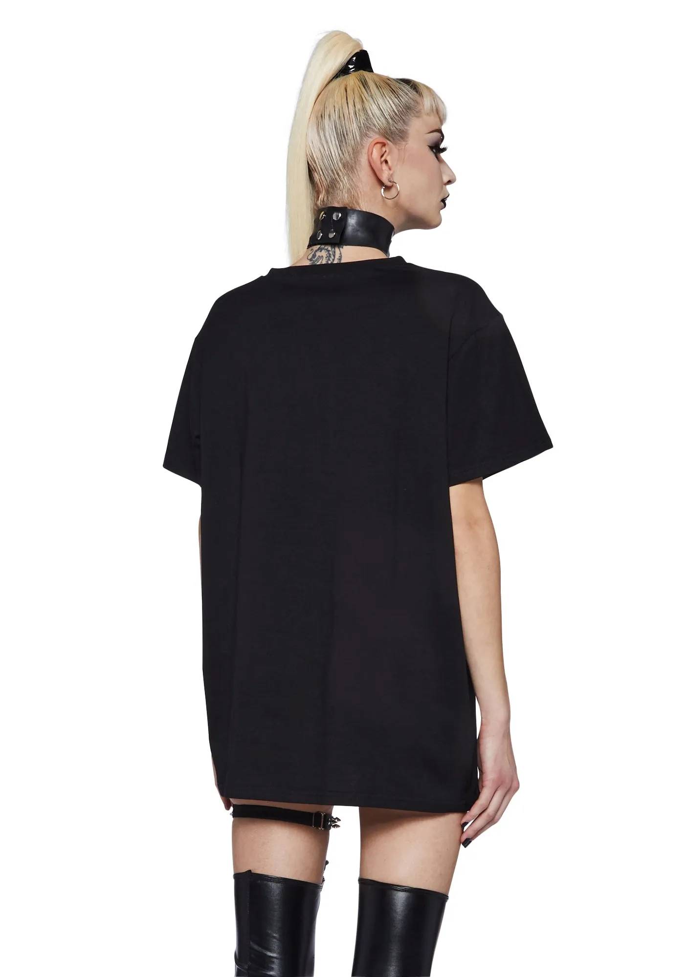 Pain With Pleasure Graphic Tee sold by Dolls Kill product image thumbnail 4