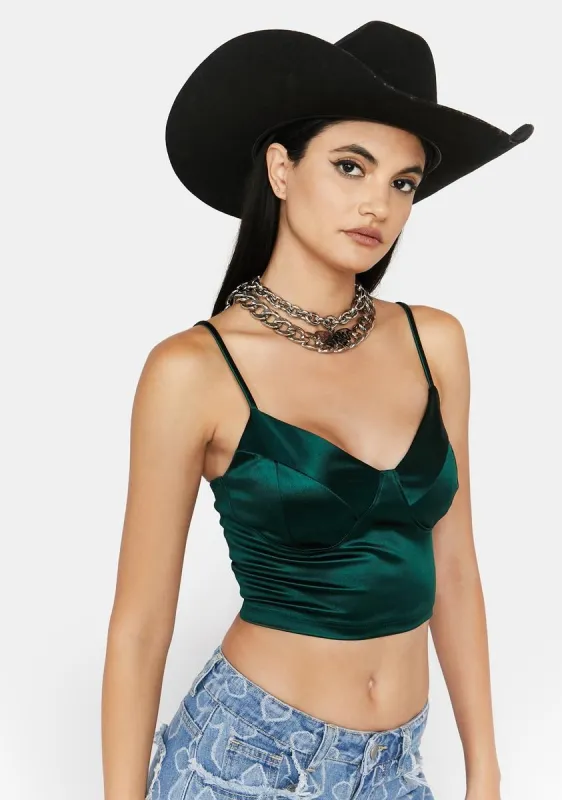 Parting Shots Satin Tank sold by Dolls Kill