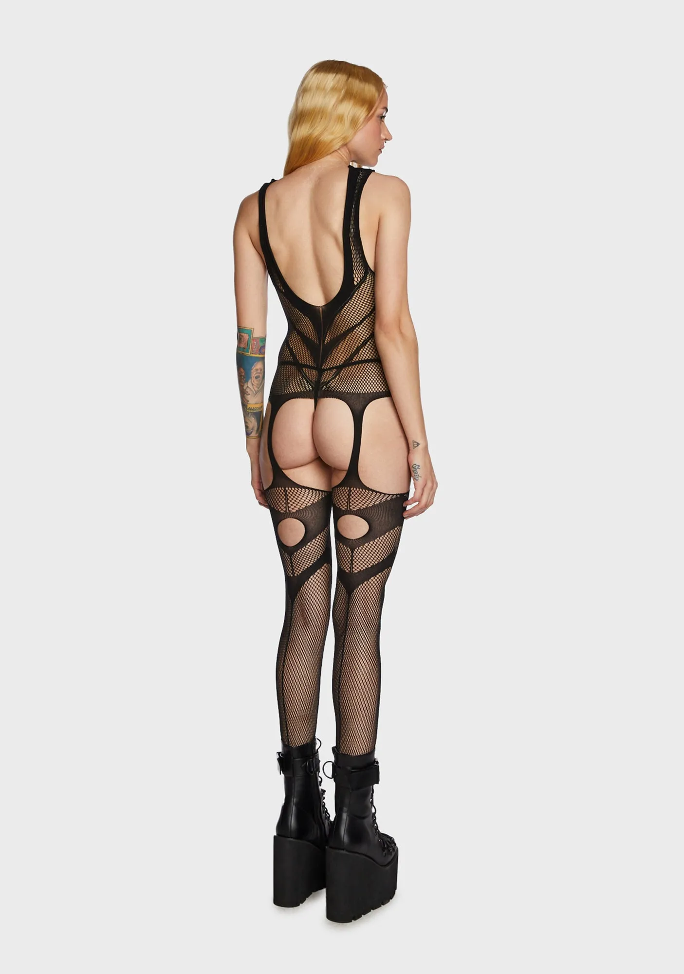 Pleasurable Surrender Bodystocking sold by Dolls Kill product image thumbnail 4