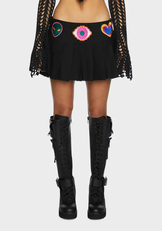 Amazing Journey Mini Skirt sold by Dolls Kill