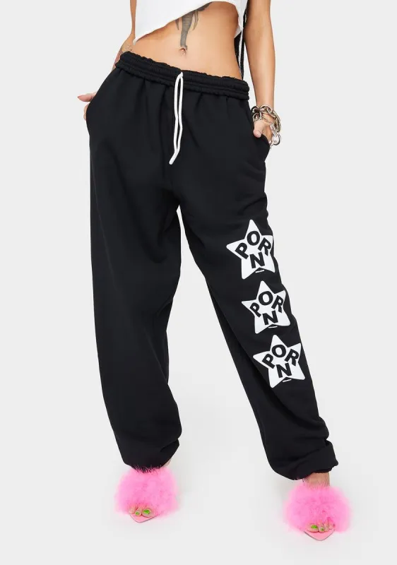 Porn Star Jogger Sweatpants sold by Dolls Kill