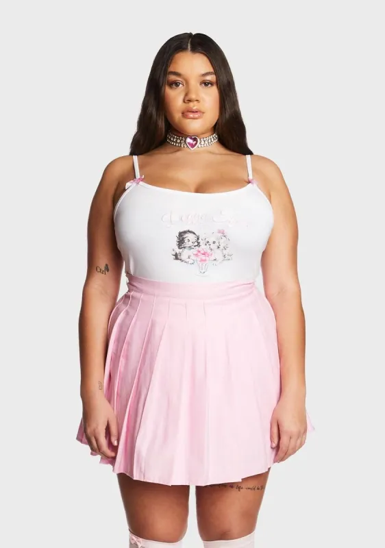 Plus On All Fours Graphic Tank Top sold by Dolls Kill