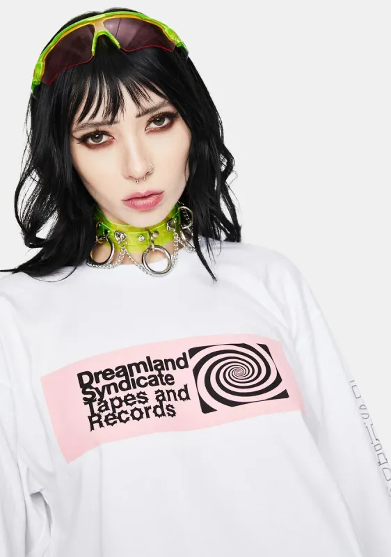 Spiral Long Sleeve Graphic Tee sold by Dolls Kill
