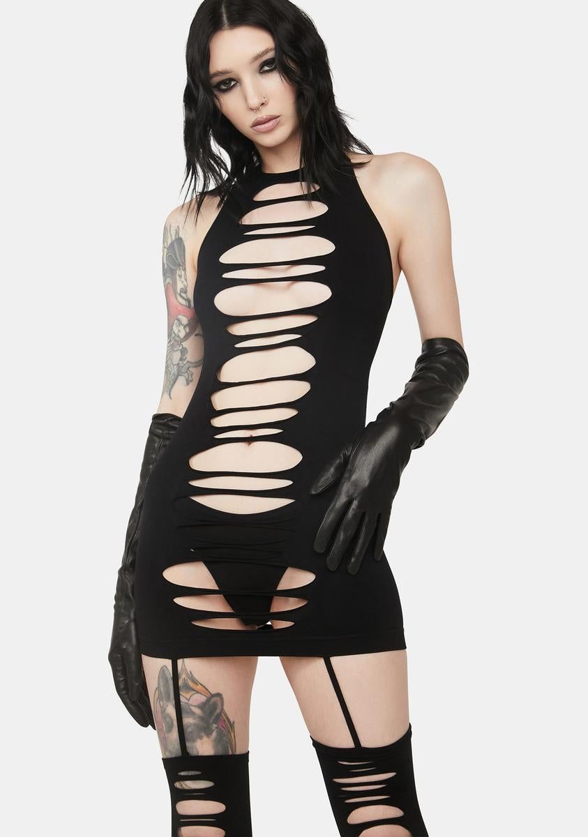 Hardcore Heartbreaker Garter Set sold by Dolls Kill