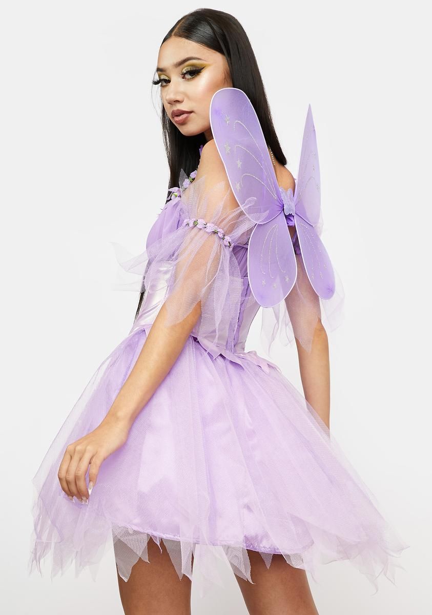 Glittery Daydream Fairy Costume sold by Dolls Kill product image thumbnail 4