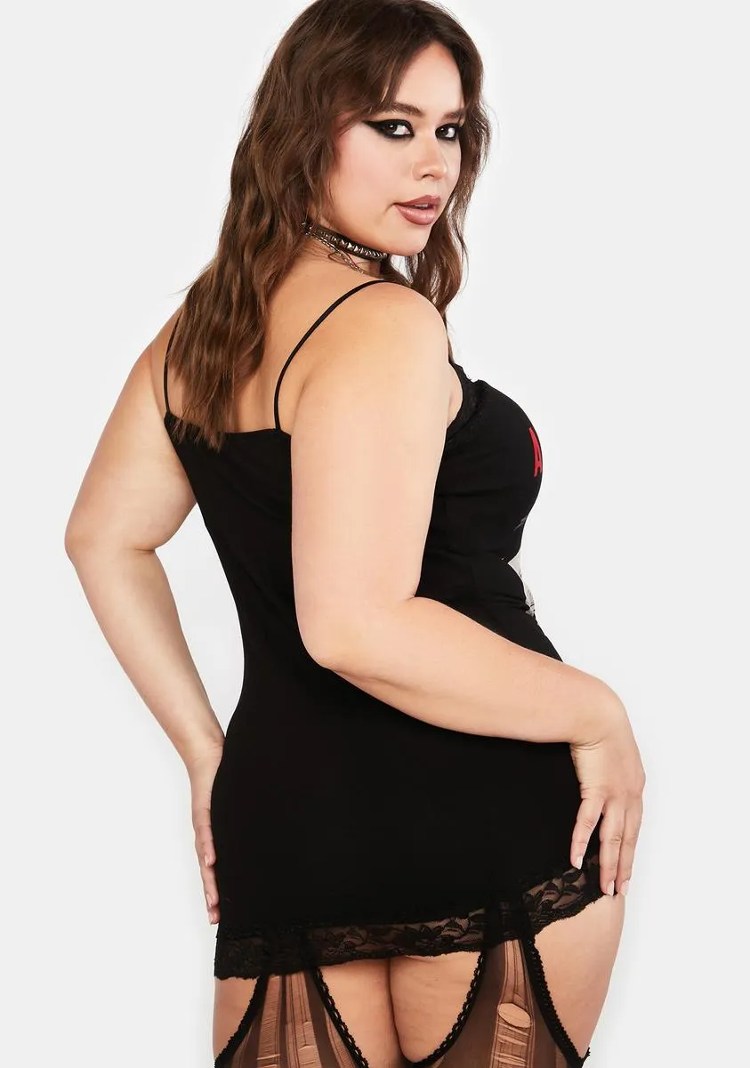 Plus Adults Only Cami Mini Dress sold by Dolls Kill product image thumbnail 4