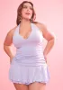 It's Just A Lifestyle Ruched Halter Dress sold by Dolls Kill