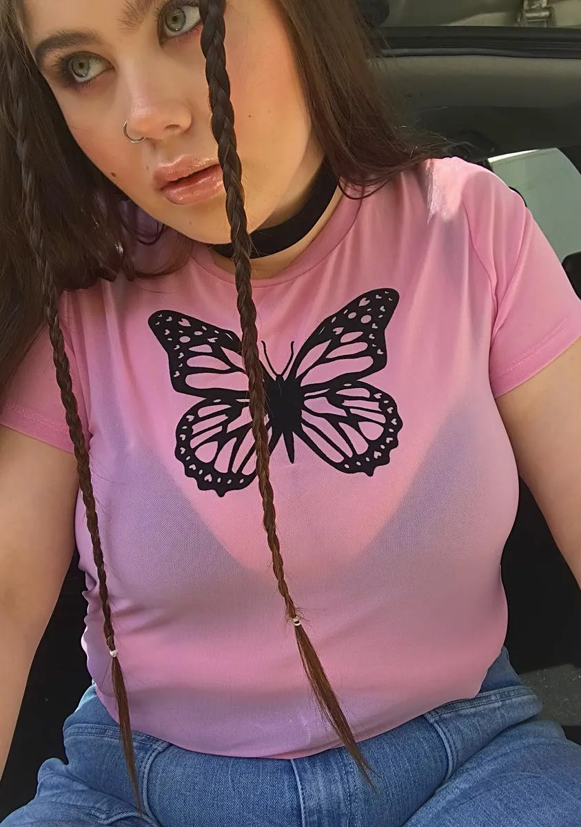 On Cruise Control Mesh Tee sold by Dolls Kill