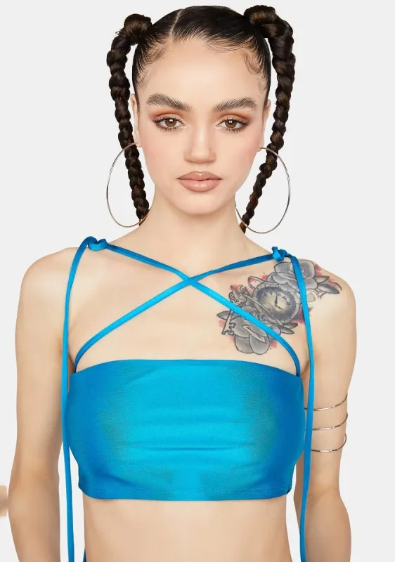 Club Hopper Crop Top sold by Dolls Kill