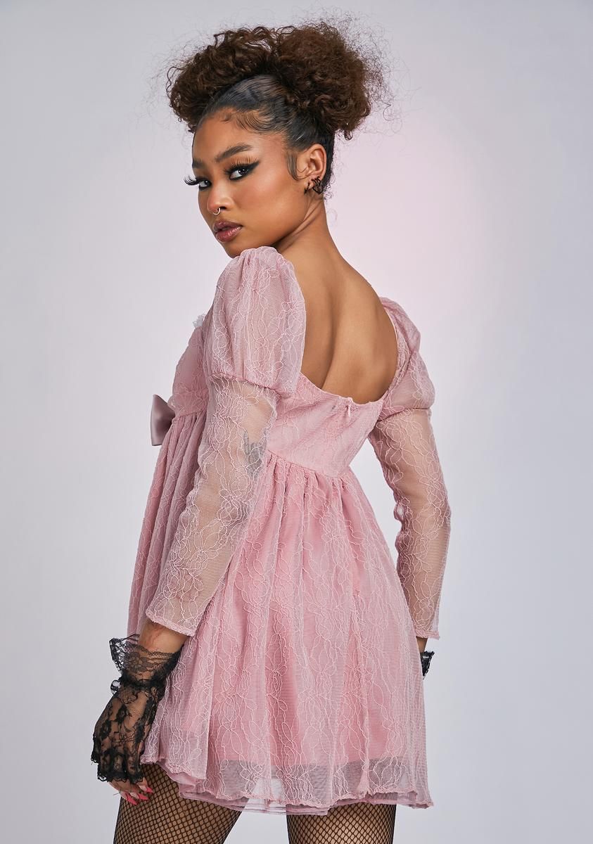 The Florence Babydoll Dress sold by Dolls Kill product image thumbnail 4