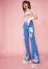 Blooming Joy Flare Pants sold by Dolls Kill