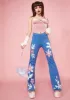 Blooming Joy Flare Pants sold by Dolls Kill
