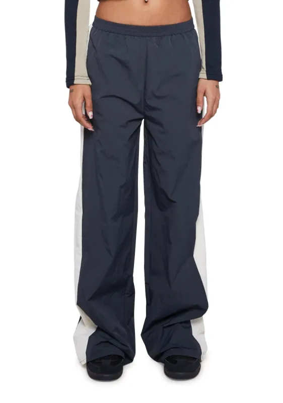 Tracksuit Wide Leg Joggers sold by Dolls Kill