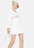 Room With A View Eyelet Ruffle Mini Skirt sold by Dolls Kill