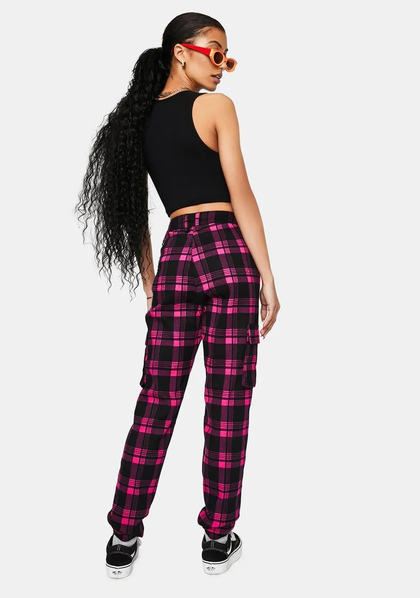 Candy You Coming Through Cargo Pants sold by Dolls Kill product image thumbnail 4