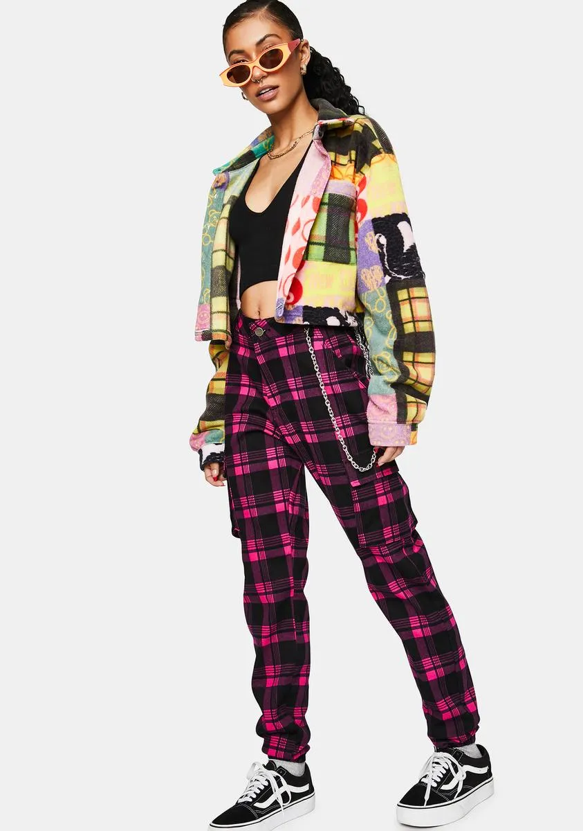 Candy You Coming Through Cargo Pants sold by Dolls Kill product image thumbnail 2