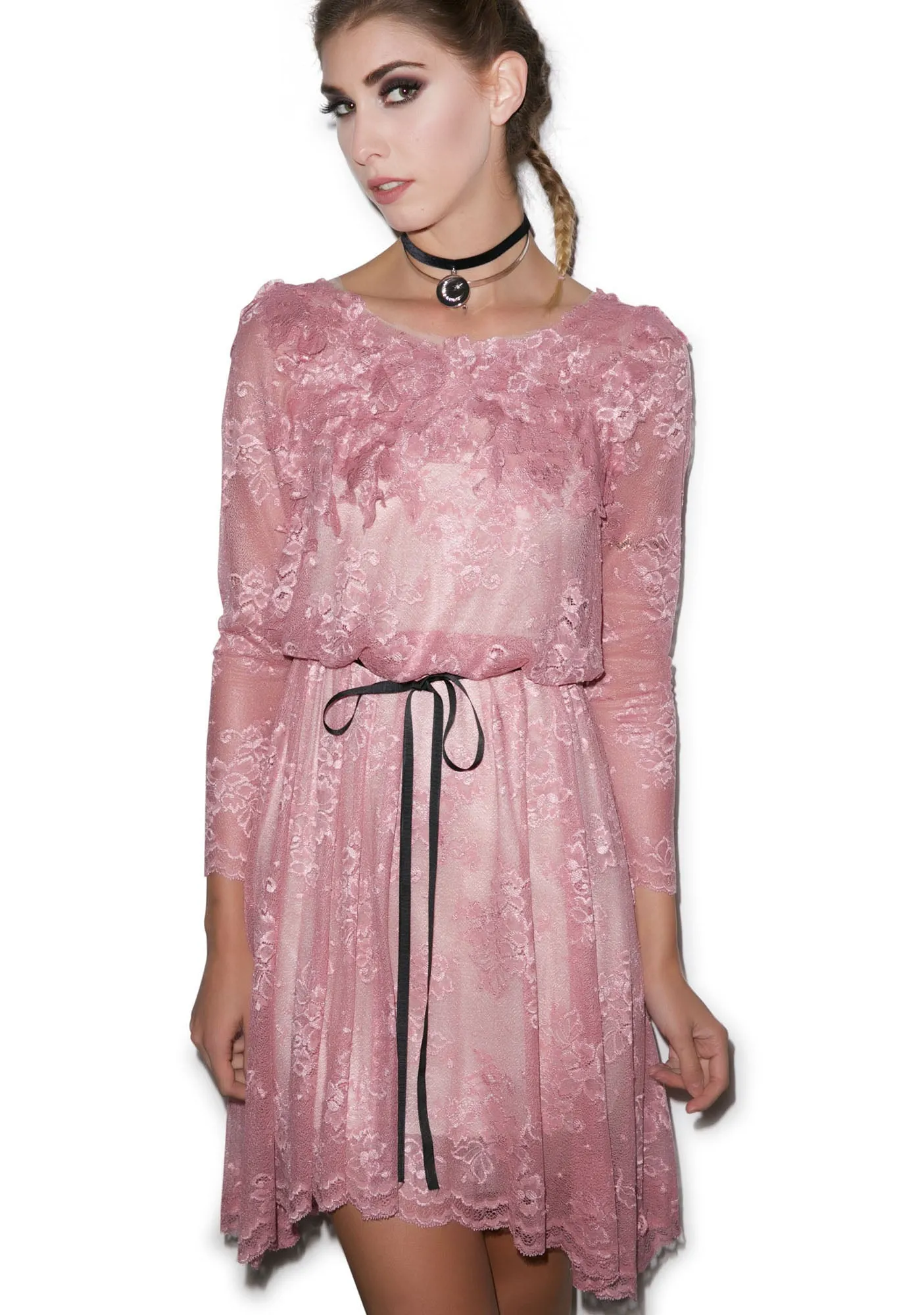 Together or Alone Lace Dress sold by Dolls Kill product image thumbnail 4