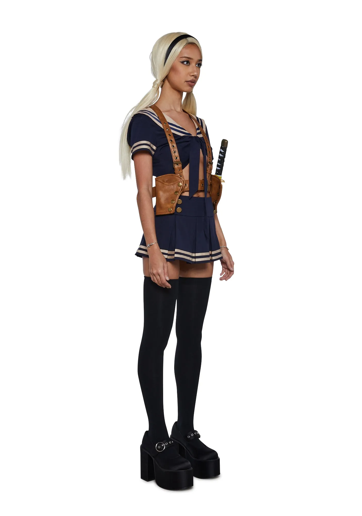 One-Hit Knockout Costume Set sold by Dolls Kill product image thumbnail 3
