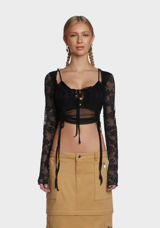 Relight My Love Crop Top sold by Dolls Kill