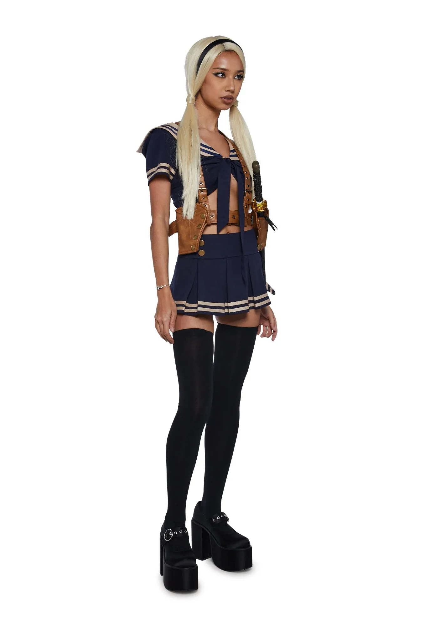 One-Hit Knockout Costume Set sold by Dolls Kill product image thumbnail 5