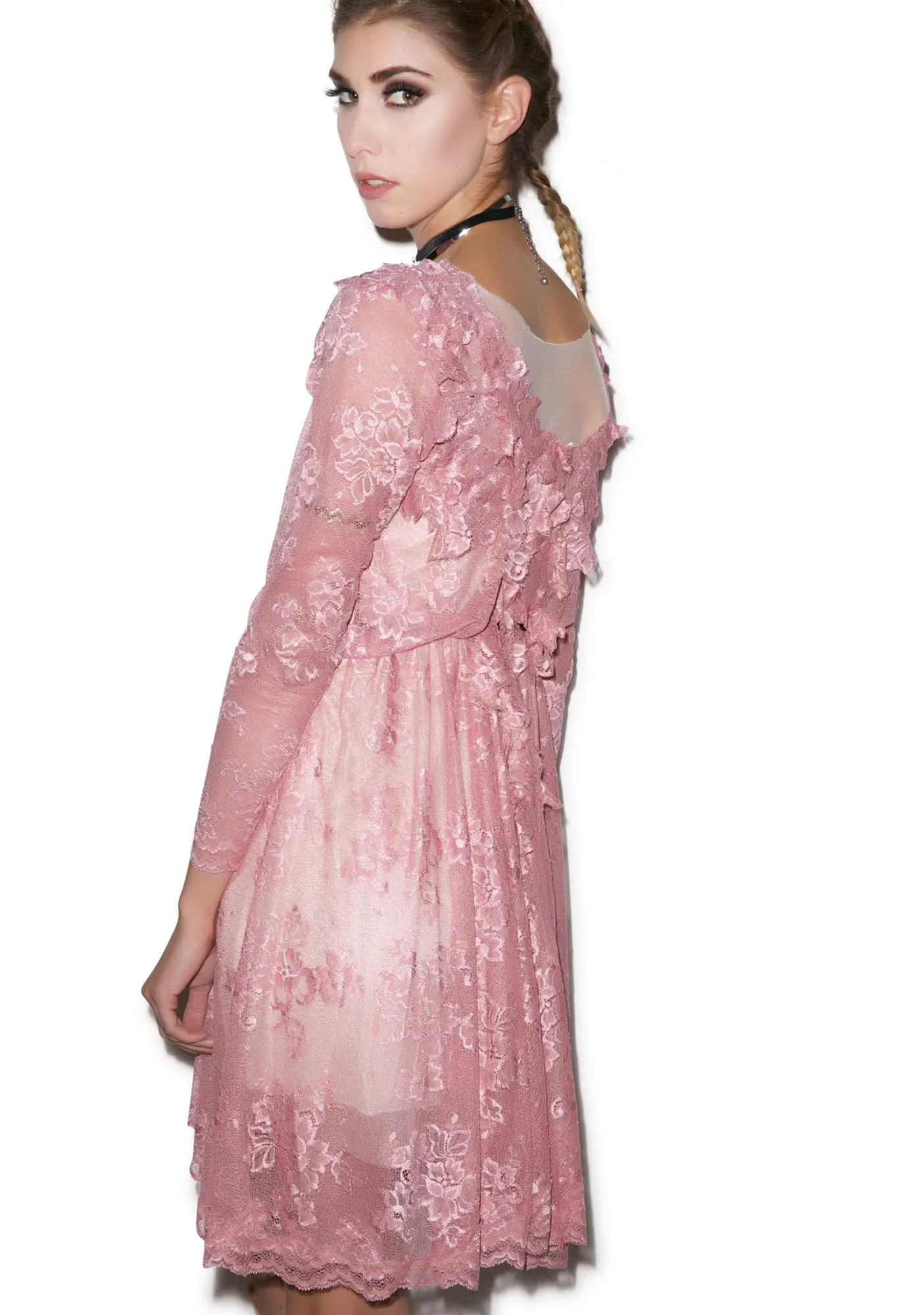 Together or Alone Lace Dress sold by Dolls Kill product image thumbnail 2