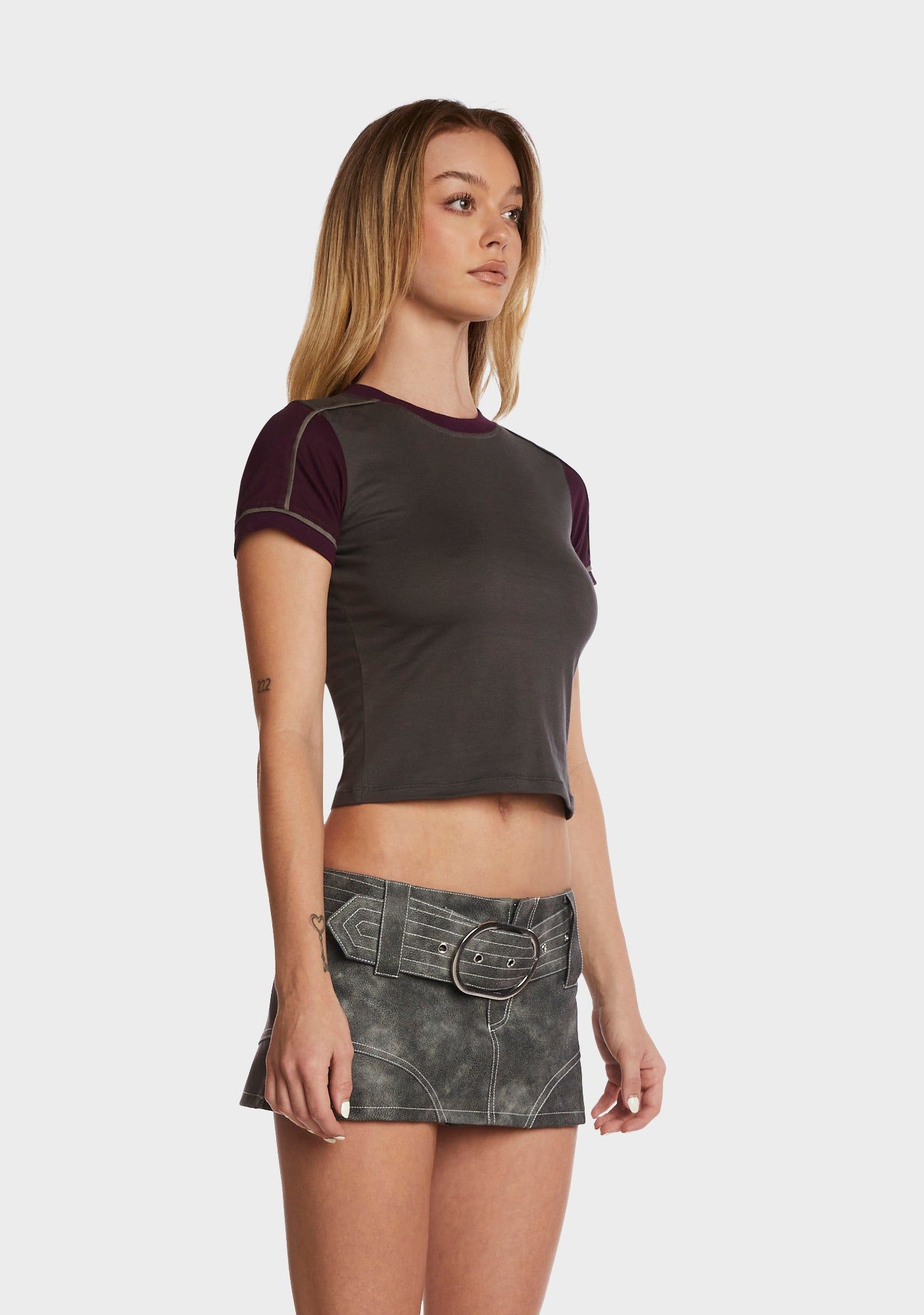 Sivan Crop Top sold by Dolls Kill product image thumbnail 3