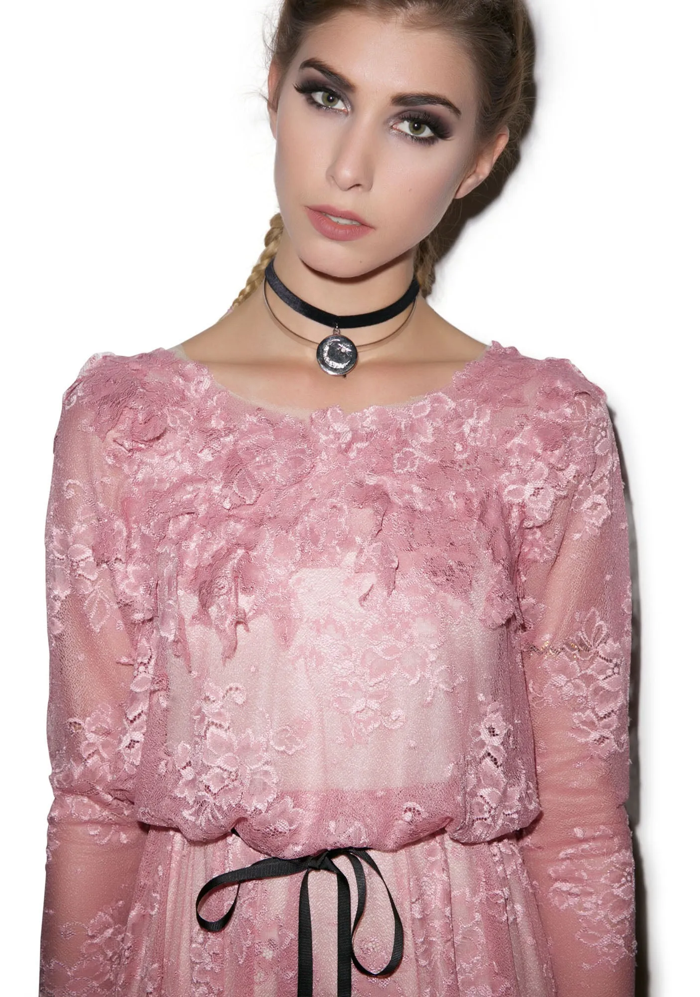 Together or Alone Lace Dress sold by Dolls Kill product image thumbnail 3